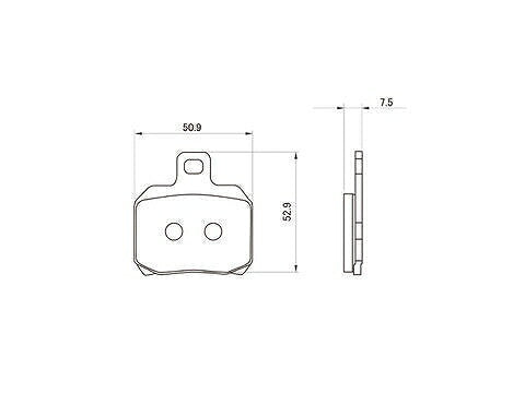 ゴールデンパッドX リヤ 999S(02)