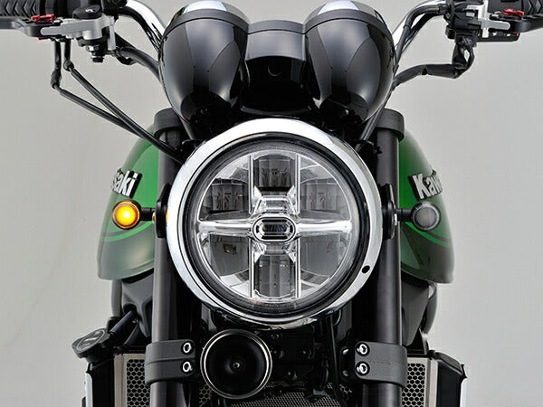 LED Turn Signal D-Light SOL Smoked Lens Universal