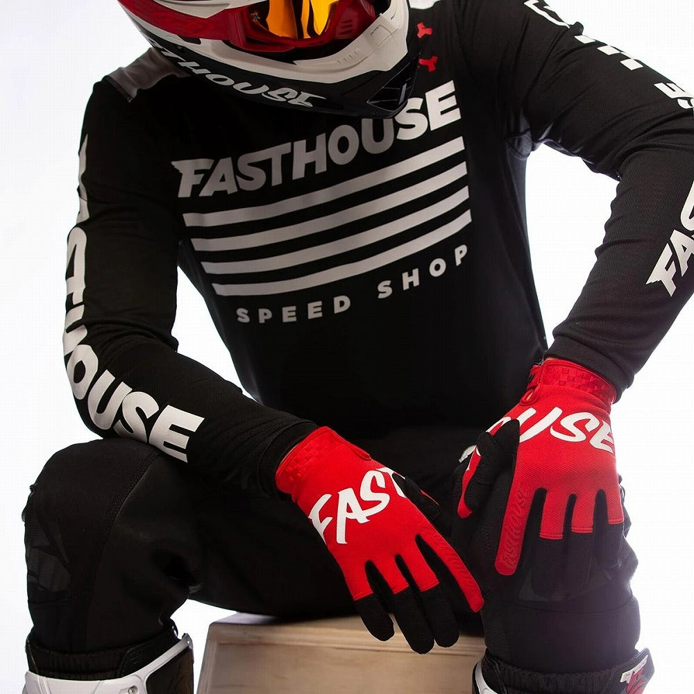 Grindhouse Jersey Haruto Black/White Long Sleeve