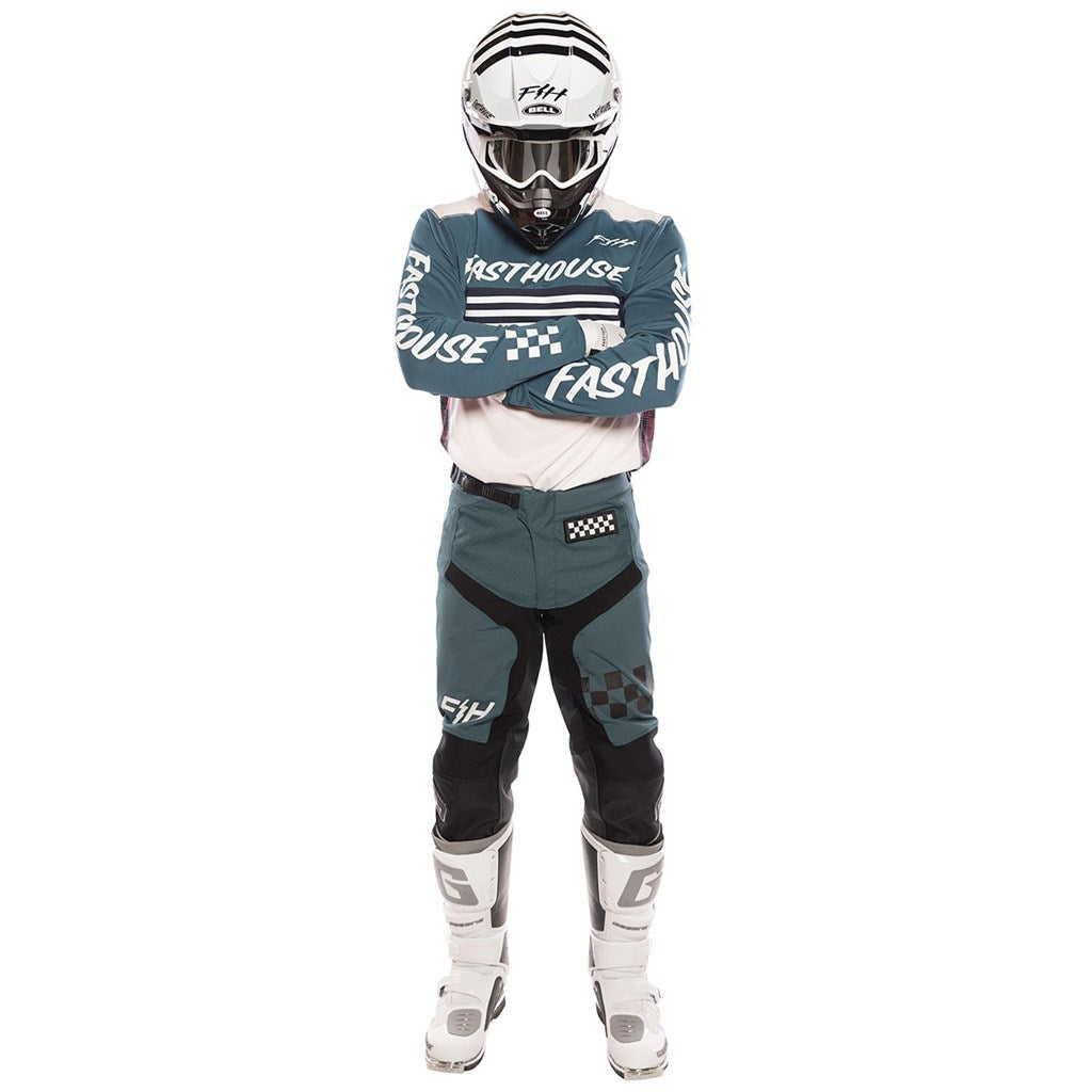 グラインドハウスジャージ オメガ インディゴ/ホワイト