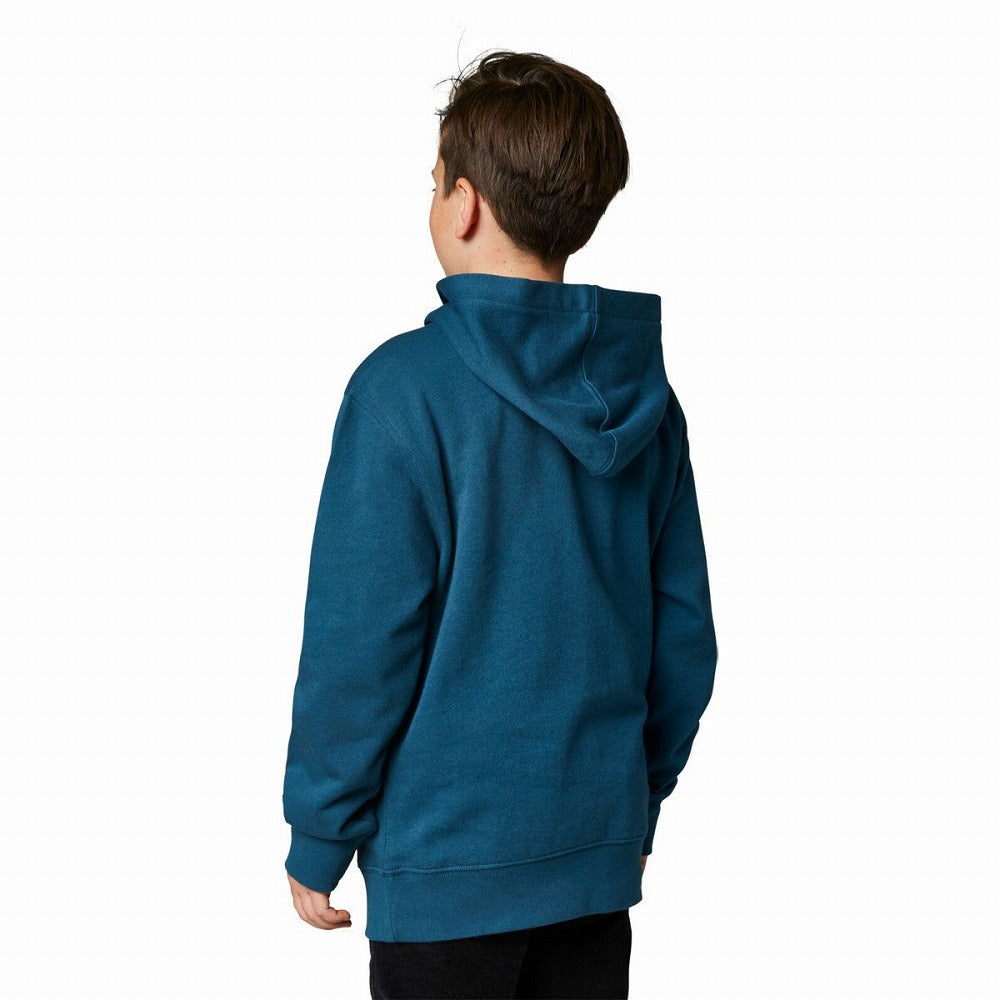 Full Stop Hoodie Youth Dark Indigo YM Size