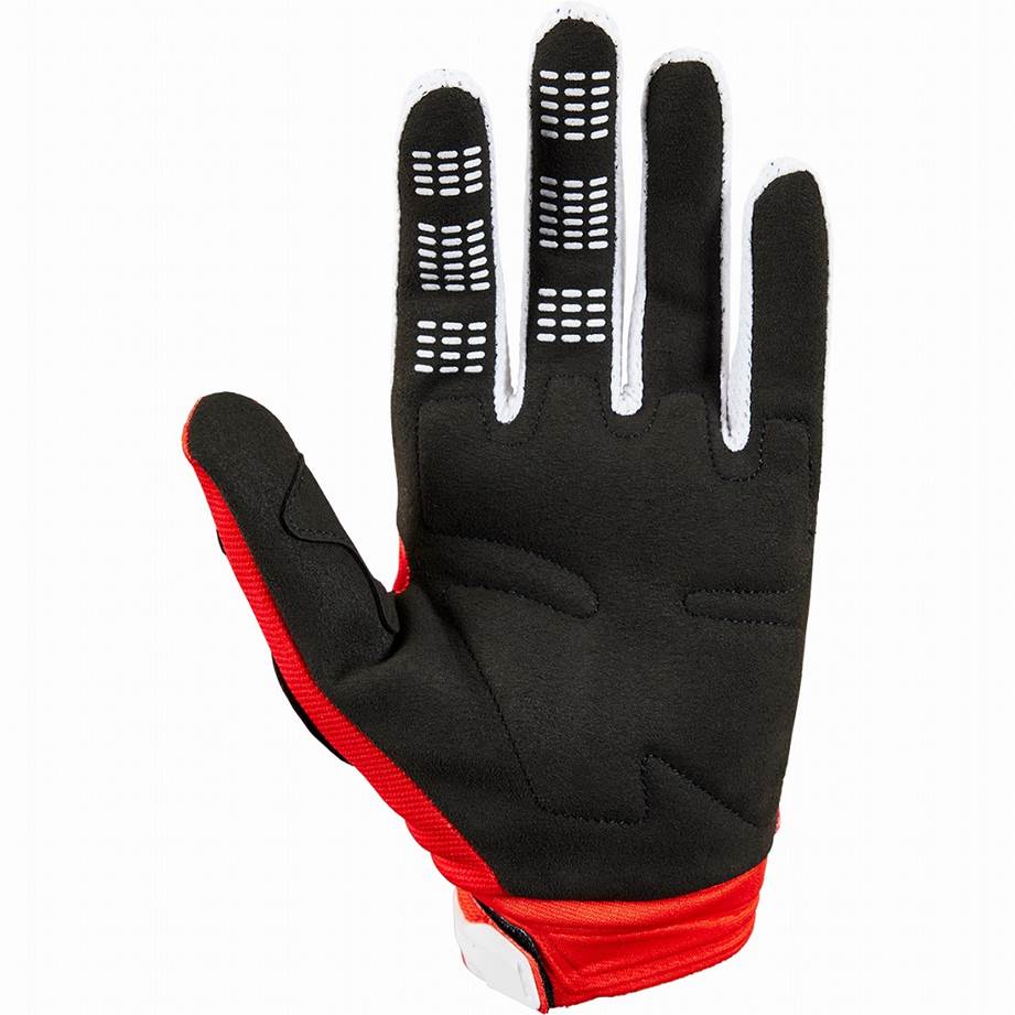 180 GLOVE TOXIC FLO RED