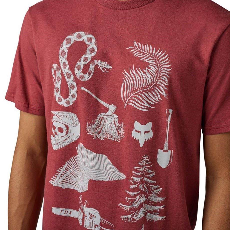 トラックビースト プレミアムTシャツ スカーレット