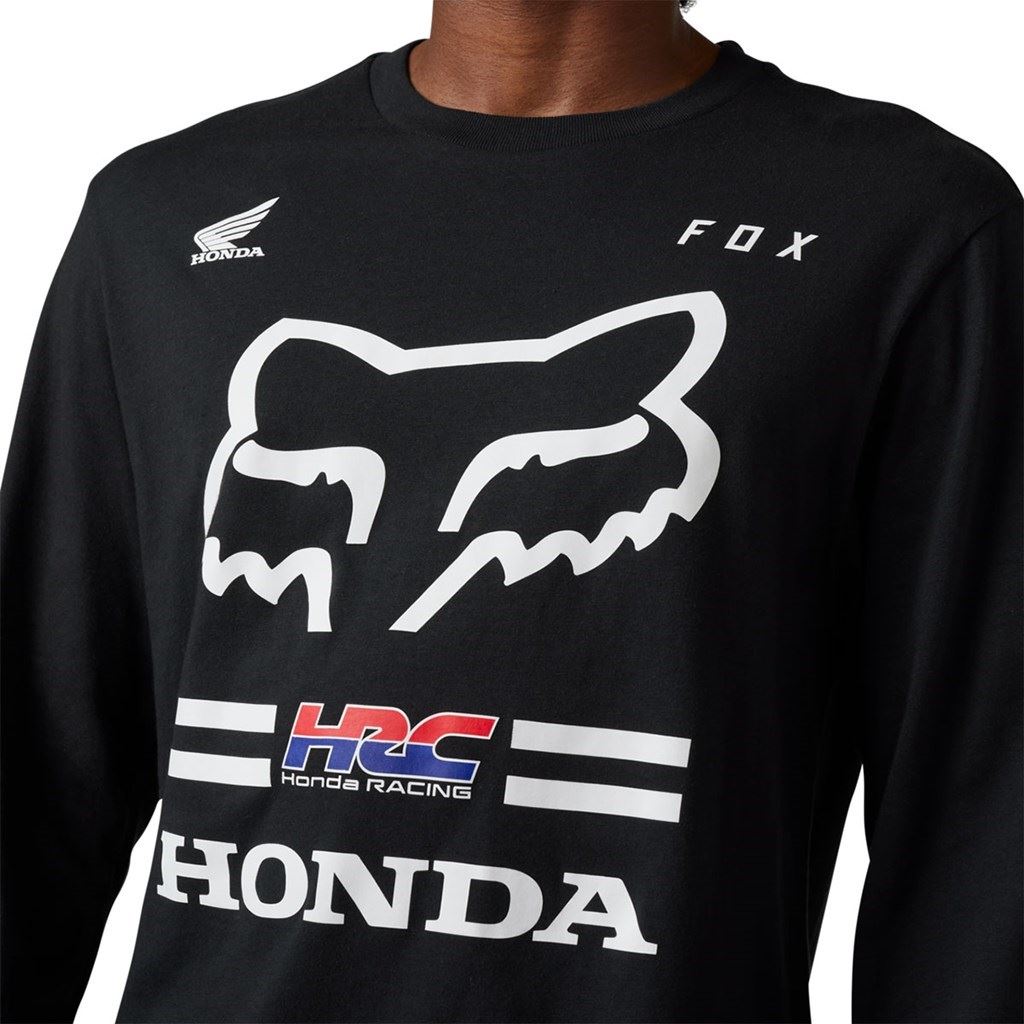 ホンダ ロングスリーブTシャツ ブラック