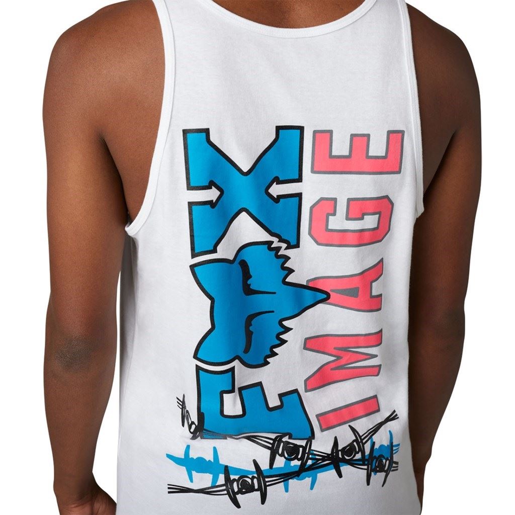Barbed Wire 2 Premium Tank Top Optic White