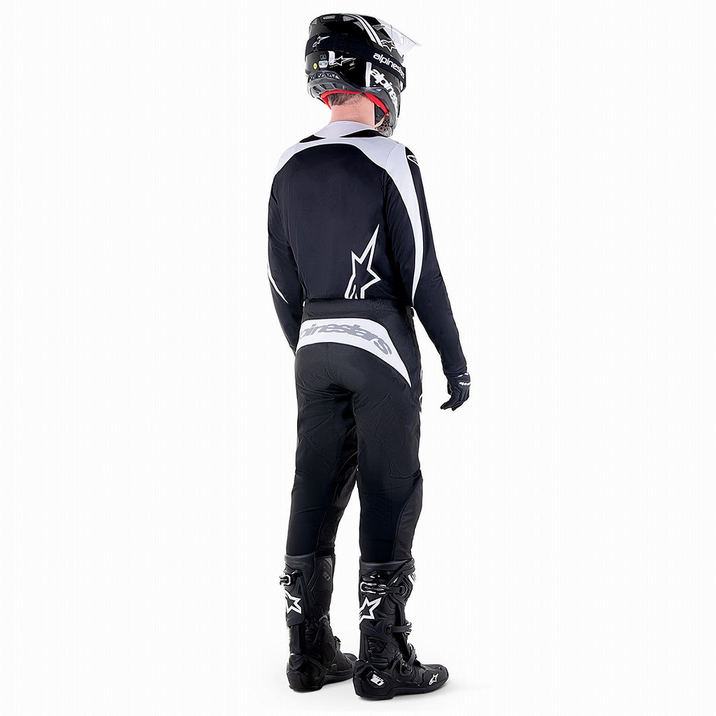 Fluid Narin Jersey Black/White Long Sleeve