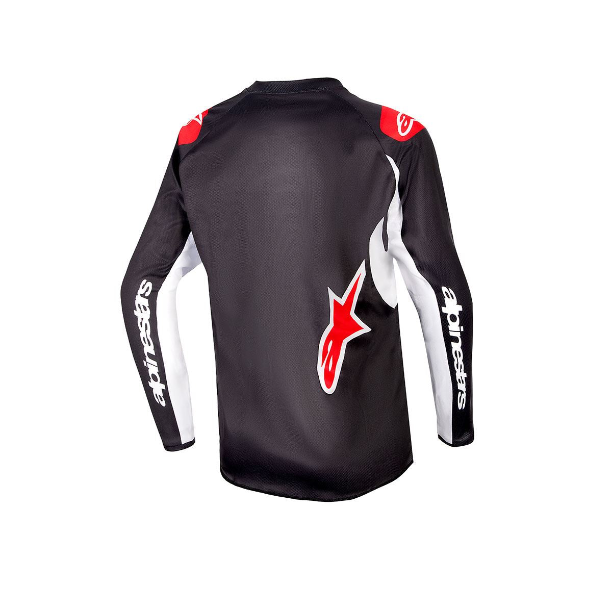 Youth Racer Lucent Jersey Black/White