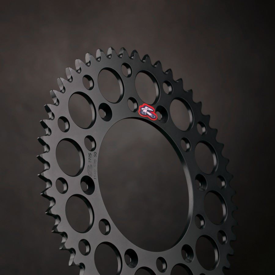 ウルトラライトカラースプロケット ブラック 48T リヤ KX/KXF/KLX/KDX