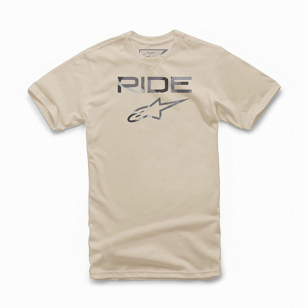 Ride 2.0 Camo T-Shirt Sand L