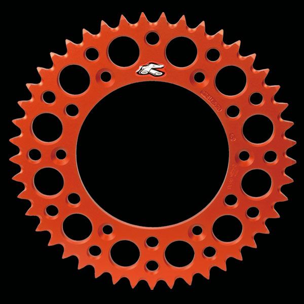 ウルトラライトカラースプロケット オレンジ 50T リヤ 65SX