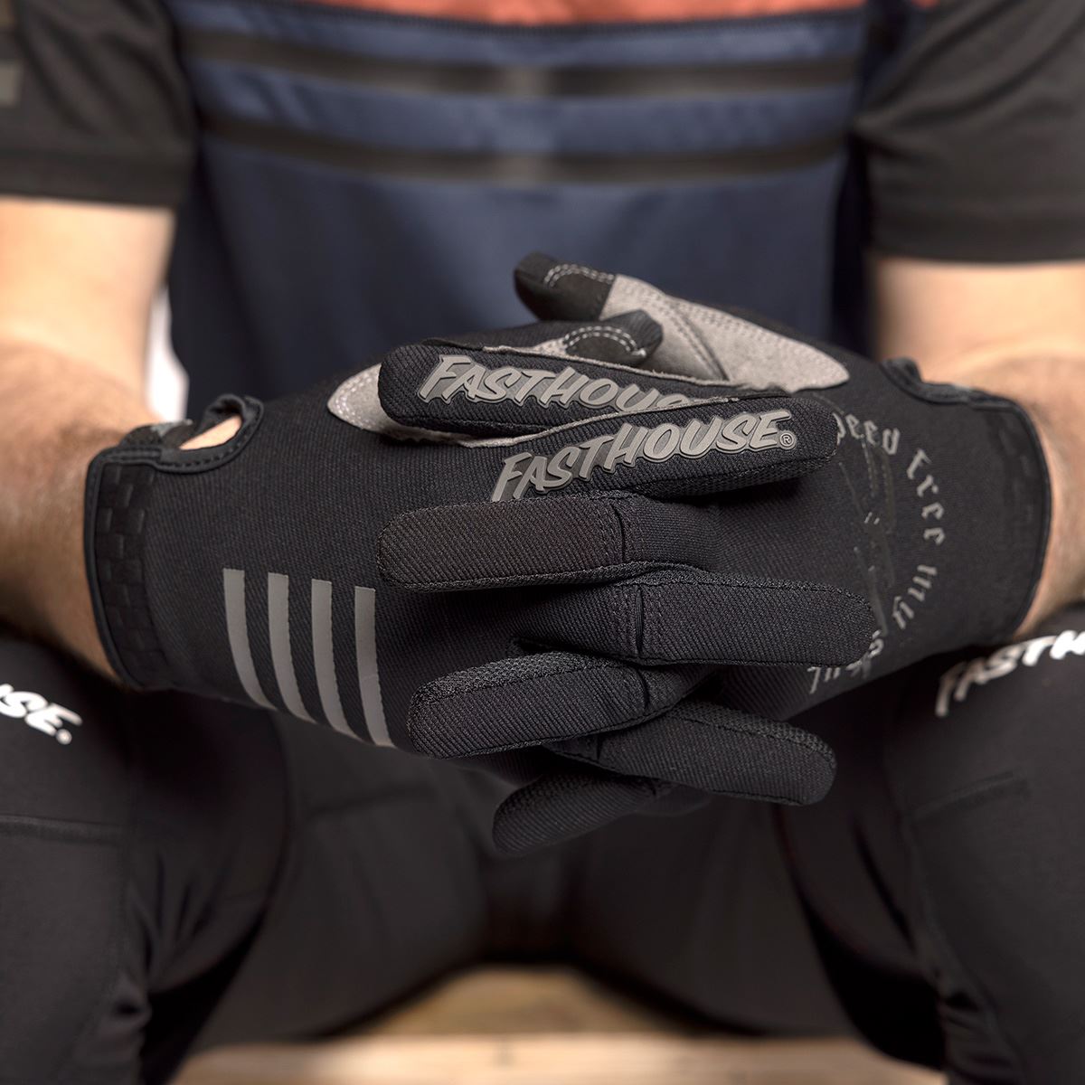 Menace Speed Style Gloves Black