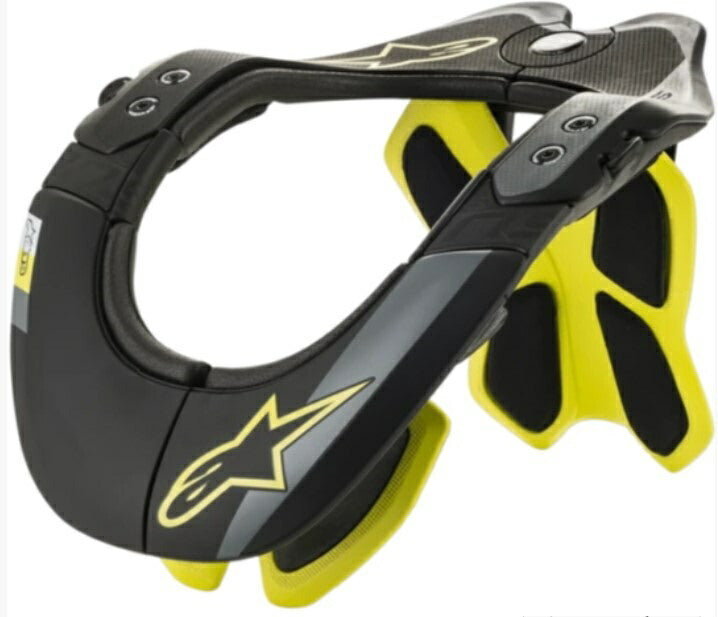 BNS Tech 2 Black/Yellow Fluorescent XS/S/Neck
