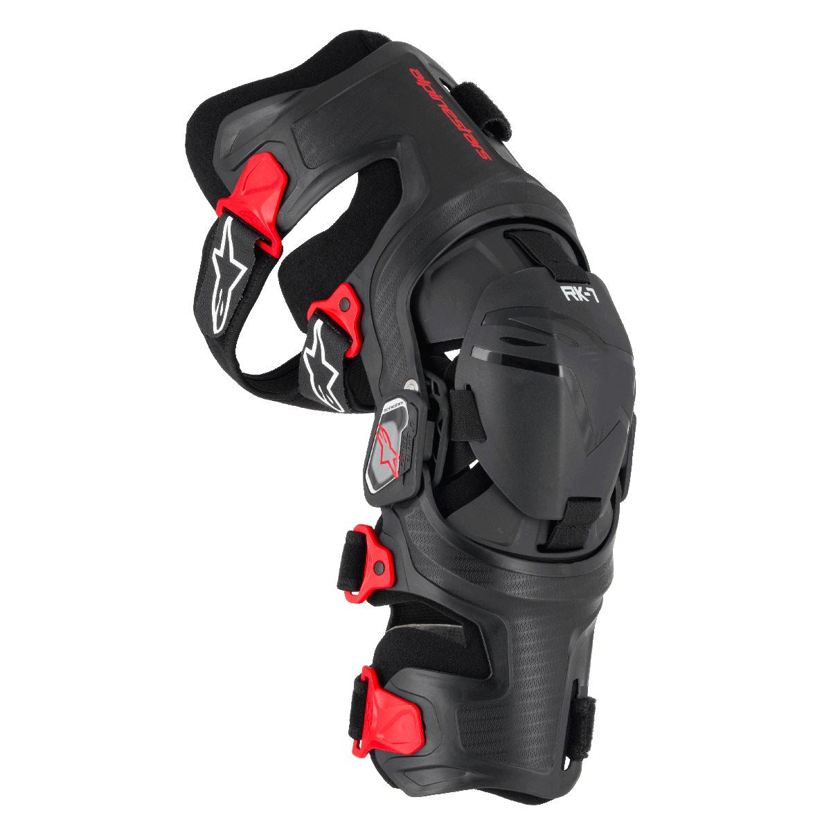Alpinestars RK-7 Plasma Knee Brace Black/Red, Left/Right Set