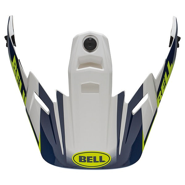 MX-9アドベンチャー MIPS バイザー ダッシュ グロスホワイト/ブルー/ハイビズ