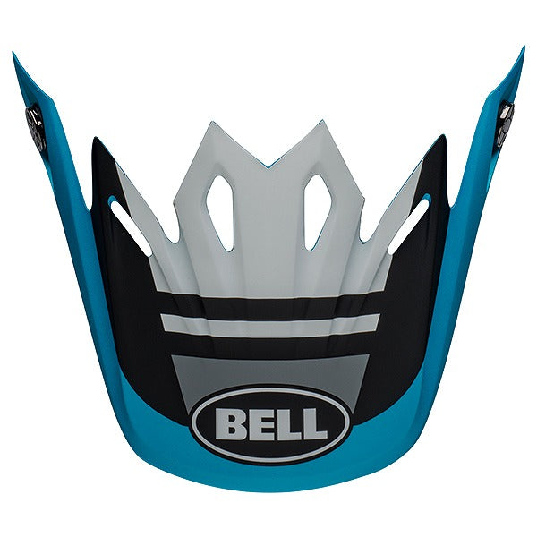 MOTO-9 MIPS Visor Prophecy Matte White/Black/Blue