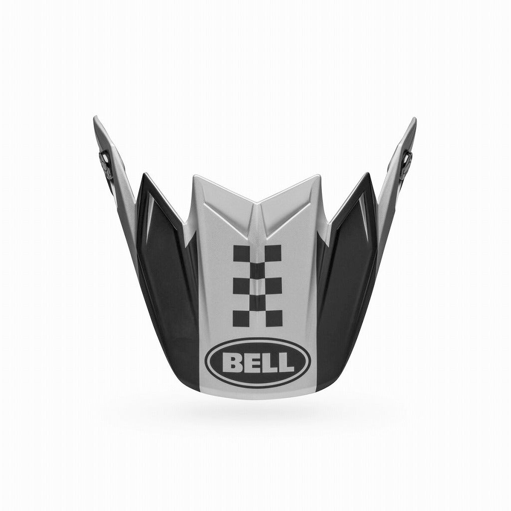 MOTO-9 FLEX VISOR BREAKAWAY SILVER/BLACK