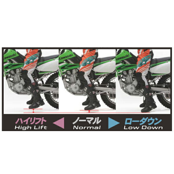 リヤサスリンクキット ハイリフト SEROW250/XT250X,トリッカー'05-