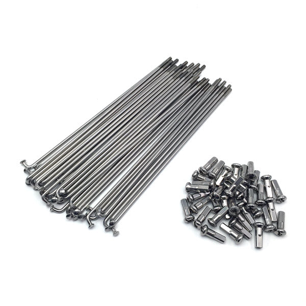 DACHI ステンレススポーク&ニップルセット KDX220R(1994-1995/1997-2005)フロント用 DACHI ステンレススポーク\u0026ニップルセット KDX220SR(1994-1999)フロント用