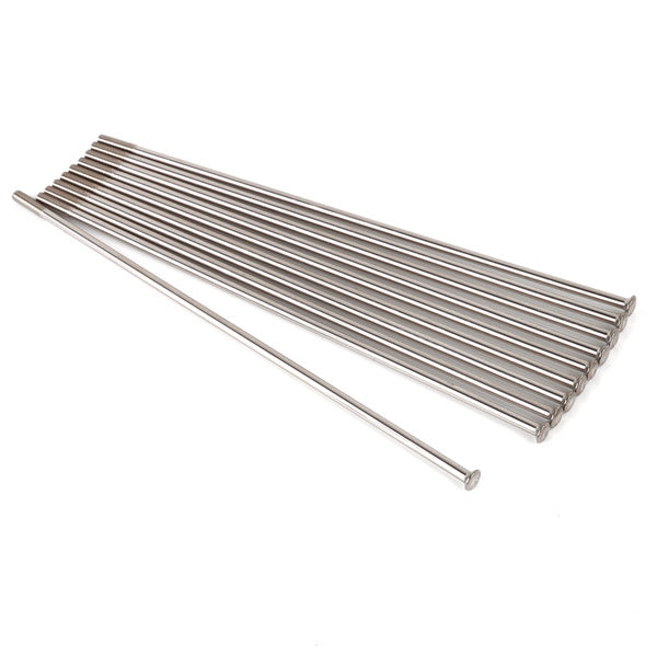 Stainless blank spokes φ4.0 122mm 10 pieces