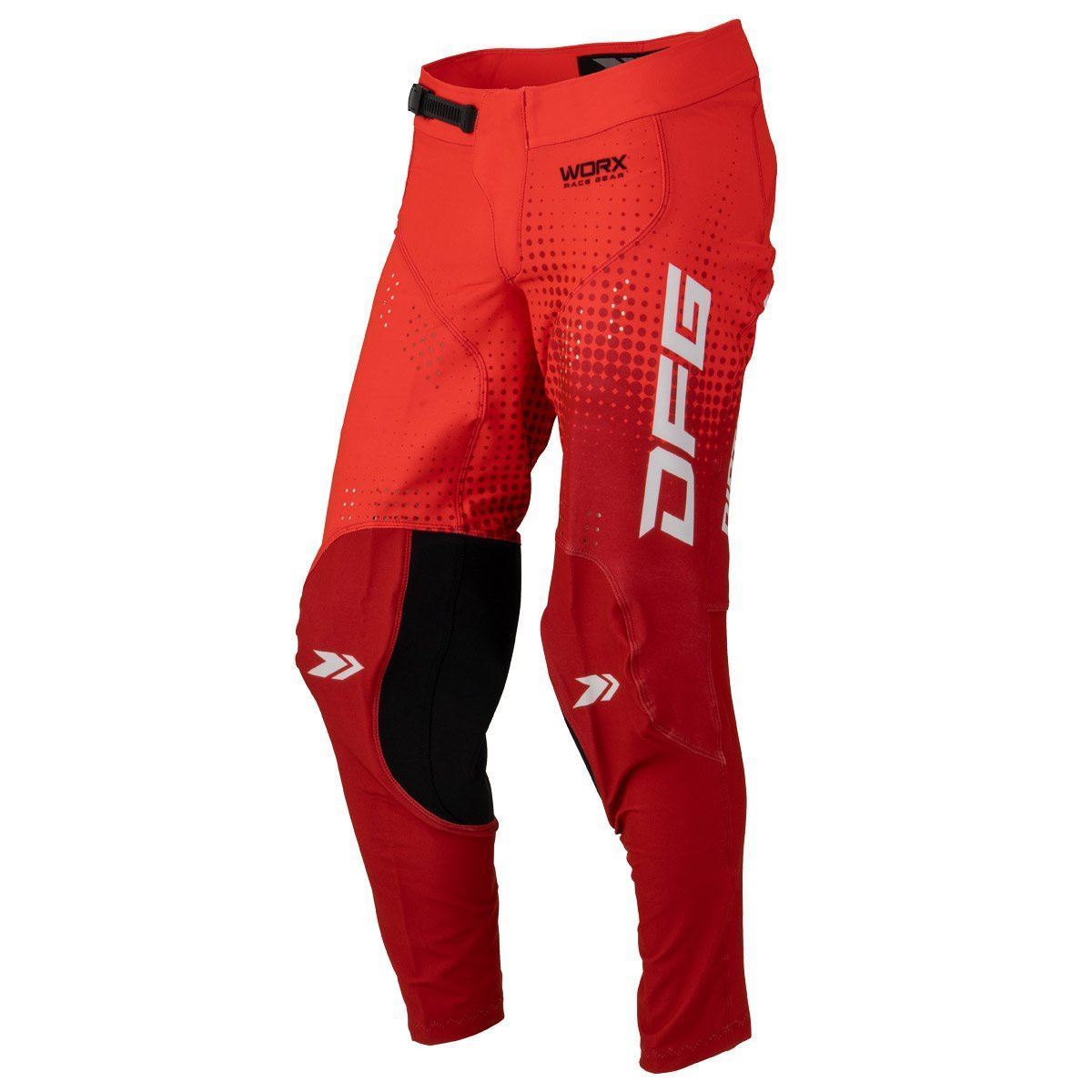 ワークスパンツ トーン レッド