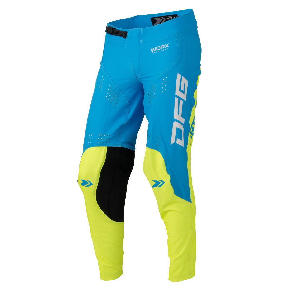 ワークスパンツ チャンプ ブルー/ フローイエロー