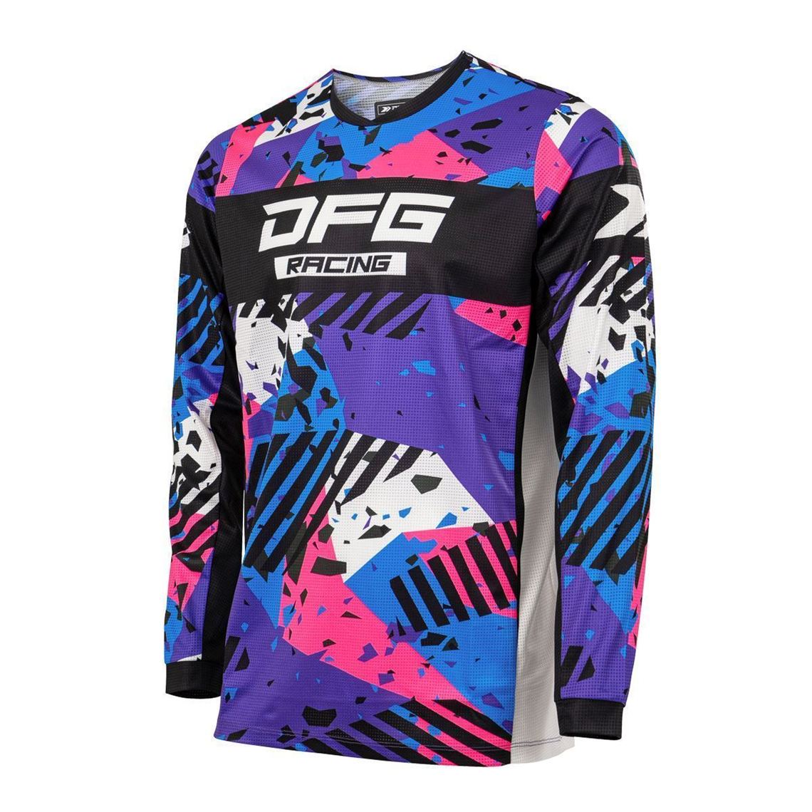 ソリッド ジャージ パープル/ブルー/ピンク