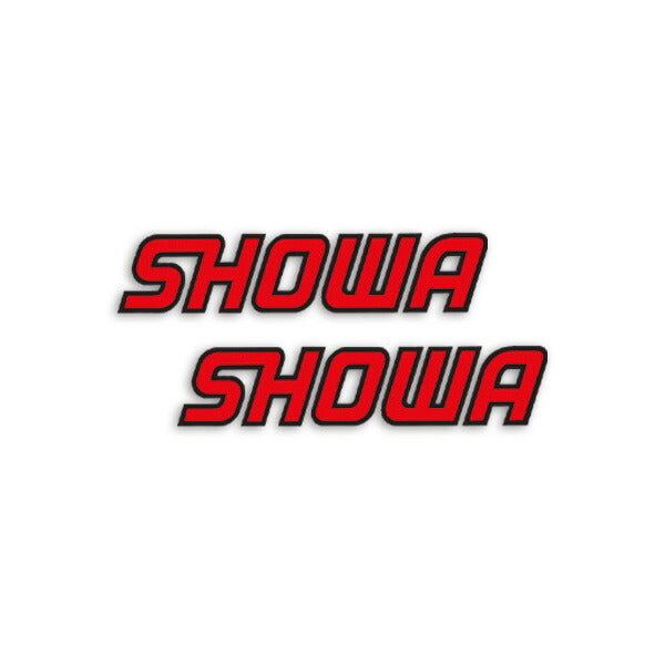 フォーク/スイングアームデカール SHOWA レッド