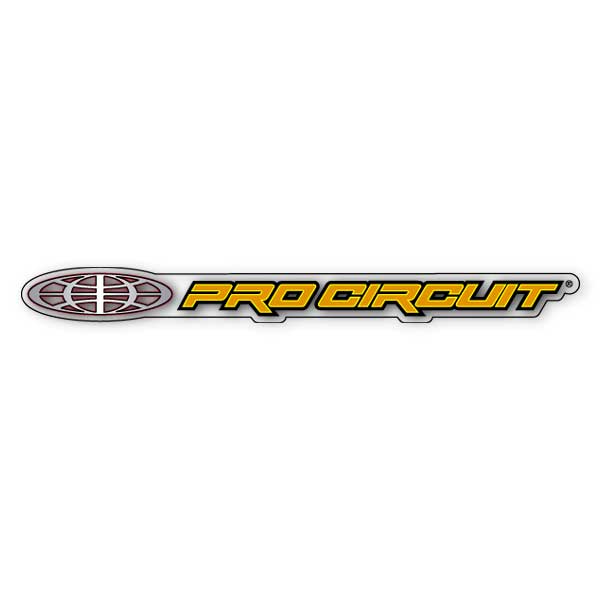 レーシング ステッカー each PRO-CIRCUIT 21cm