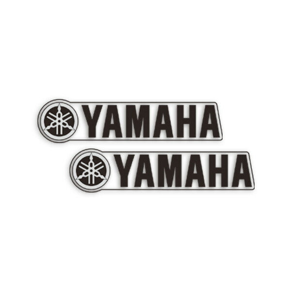 フォーク/スイングアームデカール NEW YAMAHA ブラック