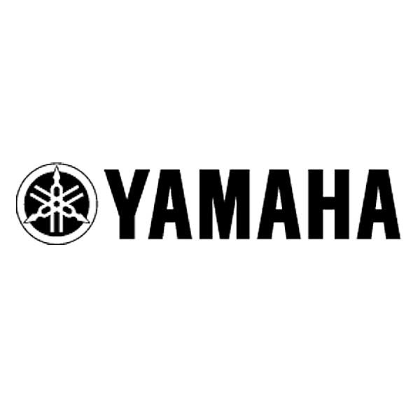 レーシング ステッカー EACH YAMAHA 20CM ブラック