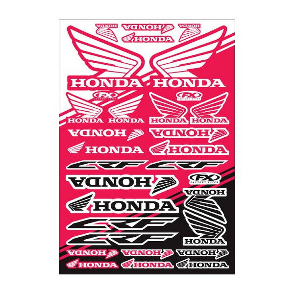OEM ステッカーシート 48cm×30cm HONDA CRF/ホンダ CRF
