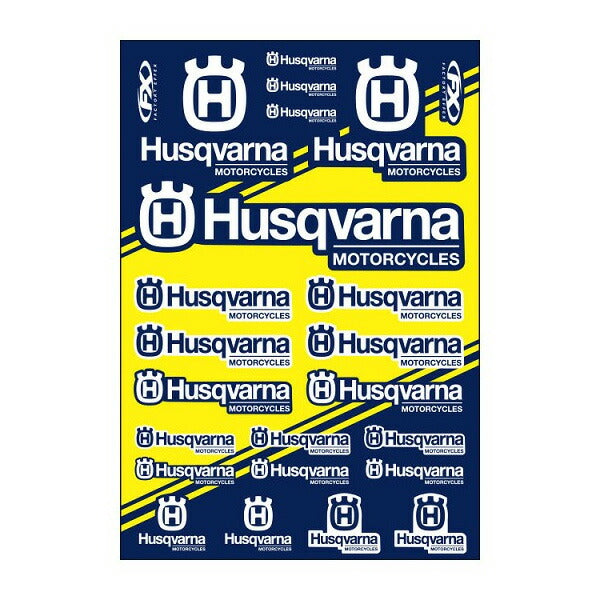 OEM ステッカーシート 48cm×30cm HUSQVARNA/ハスクバーナ