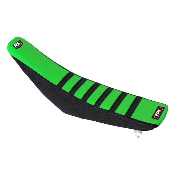 RS1 Seat Cover Green/Black Kawasaki KX450