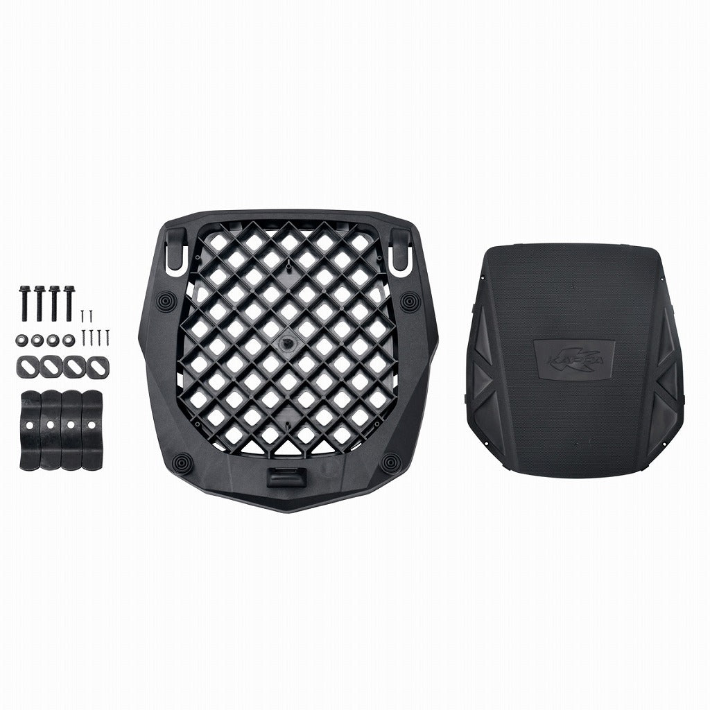 KAPPA カッパ ナイロンプレート モノキー用 ブラック 黒 ヴェルシスーX250