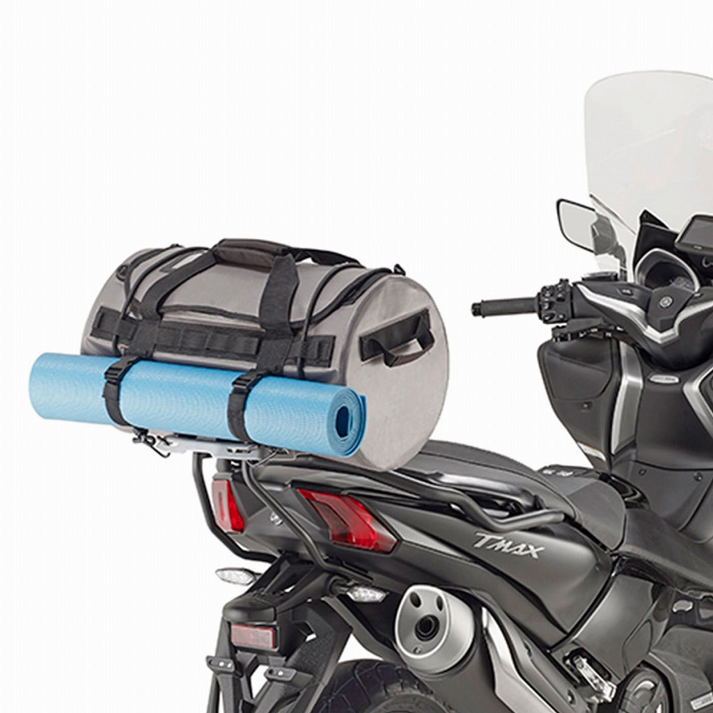 KAPPA カッパ ウォータープルーフ テールバッグ グレー 灰 52×31×27cm 45リットル