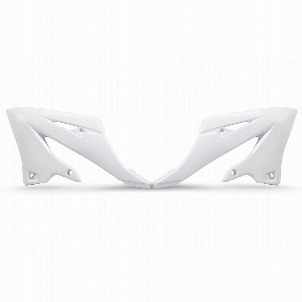 YAMAHA ラジエターシュラウド ホワイト YZ