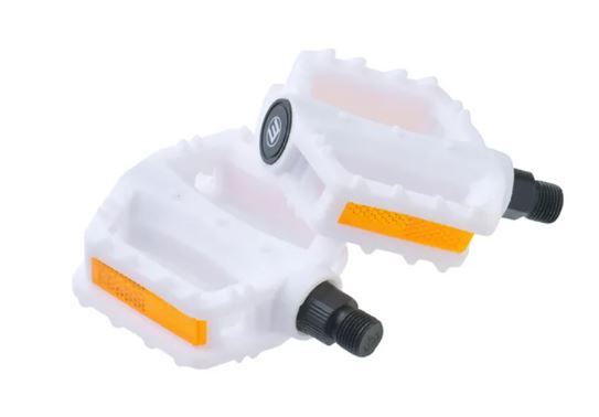 ZERO Zero Pedals White Left and Right Set