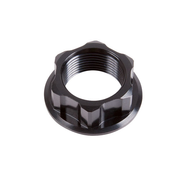 Steering Stem Nut M24x30-P1.5 H14 Black