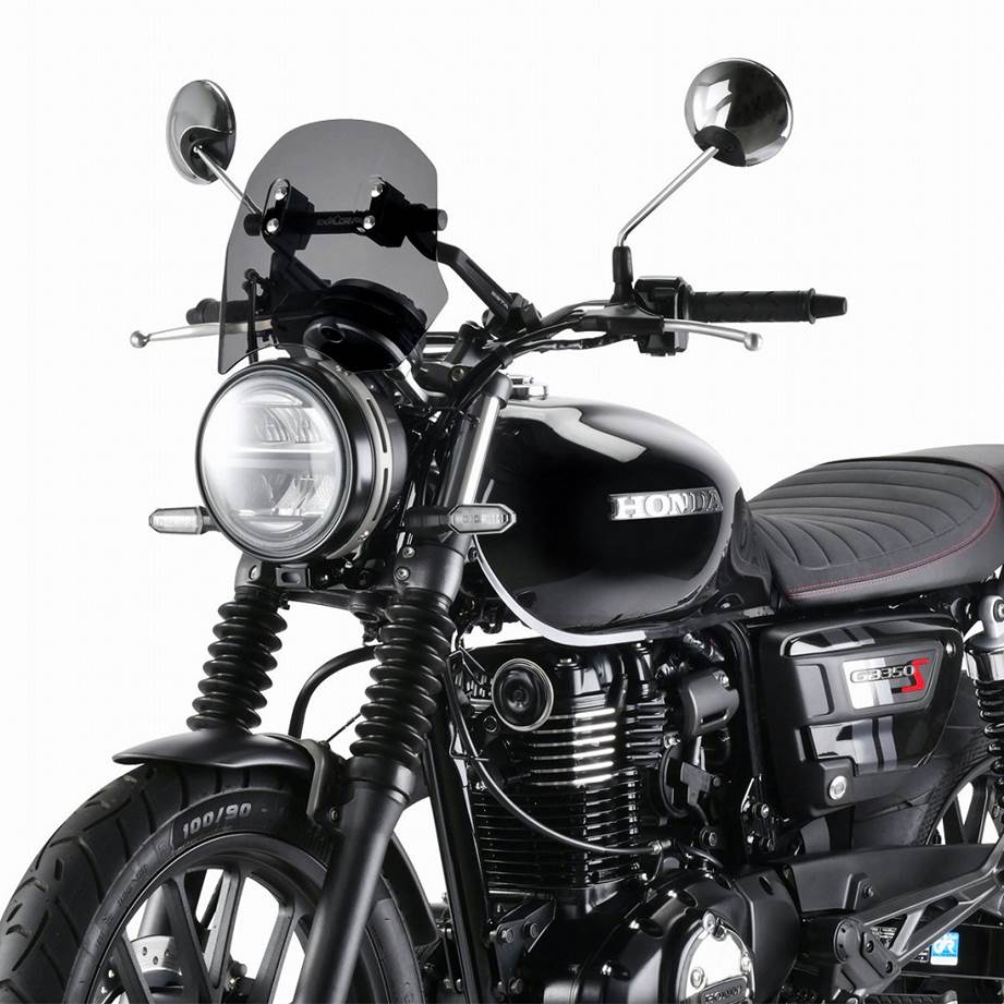 Explorer Windshield, Light Smoke, Short Type, GB350/S