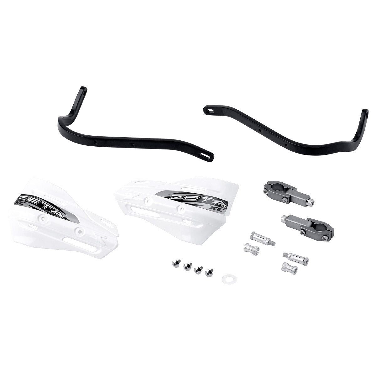 Armor Handguard XC Kit, Black/White, 22.2mm Standard Bar