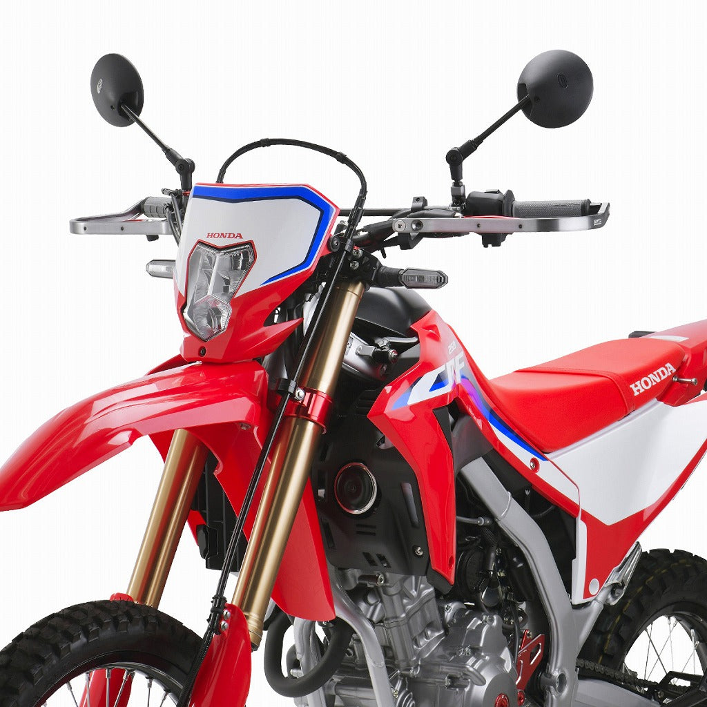 ZETA Adventure Armor Handguards Titanium Color CRF250L CRF250L/S