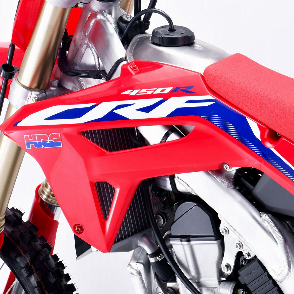 ZETA Aluminum Exterior Bolt Kit Red 15 pcs. CRF450R