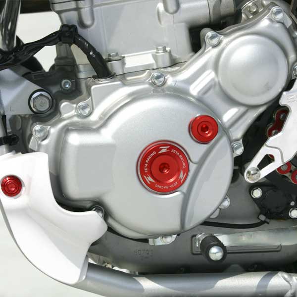 Engine Plug Red KX250F, RMZ250'-06