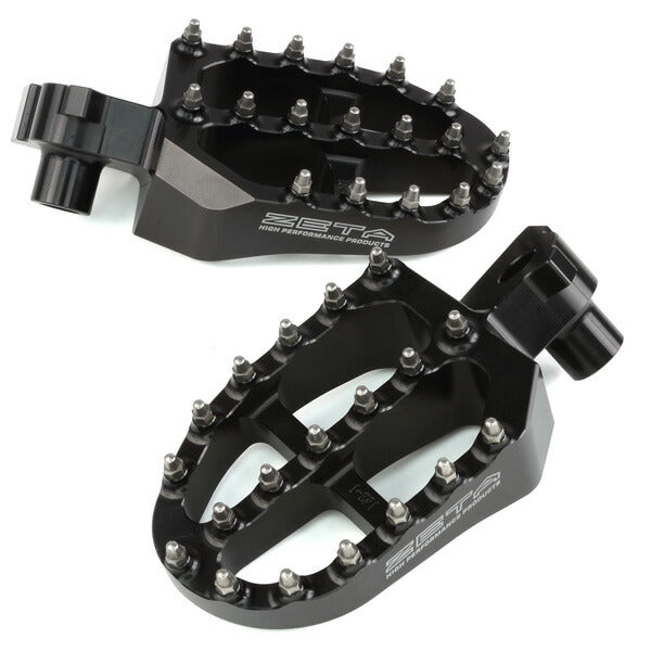 Aluminum Footpegs Black YZ65/YZ8/YZ125/YZ250/YZ250F/YZ450F/YZ125X/YZ250X/YZ250FX/YZ450FX/WR250F/WR450F