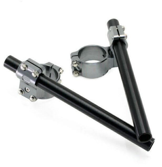 Pilot Handlebar Clip-Ons Separate Handlebars Handle Titanium Color MID. 50φ