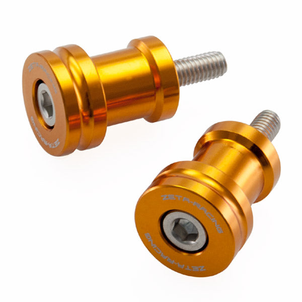 Swing Arm Spools M8 H/S Gold