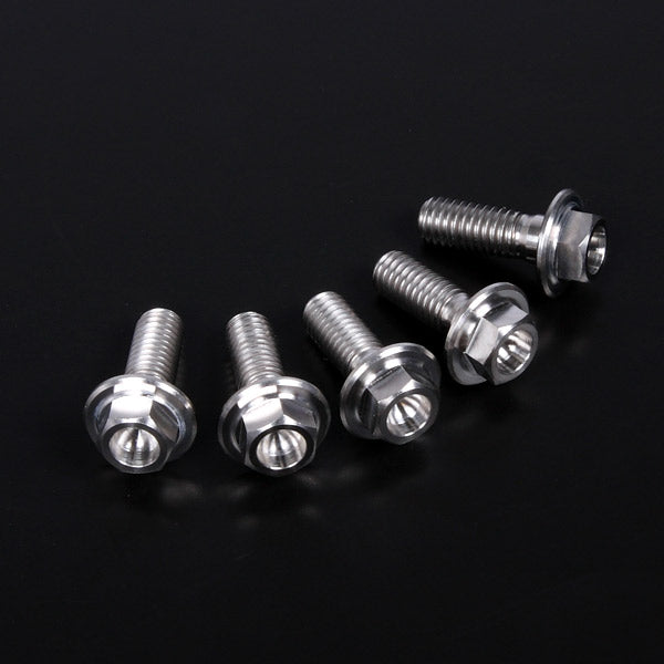 Z-Titanium B Disc Bolt Set Flange Bolt φ6-M6x17 5 pcs
