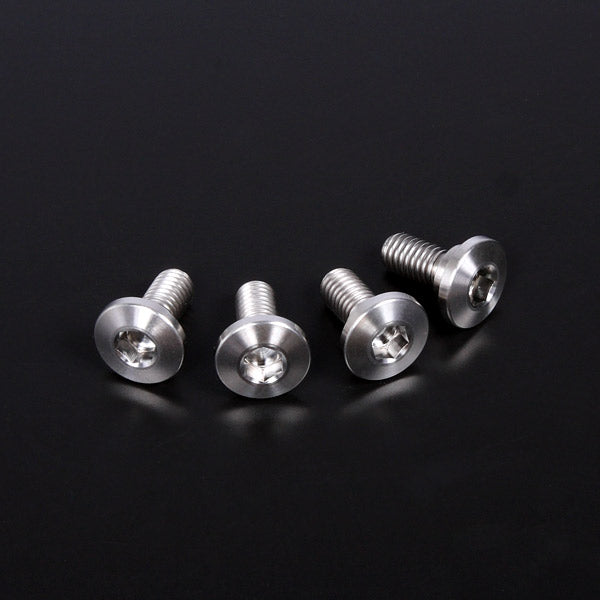 Z-Titanium B-Disc Bolt Set, Thin Head, φ10-M8x14.5, 4 pieces