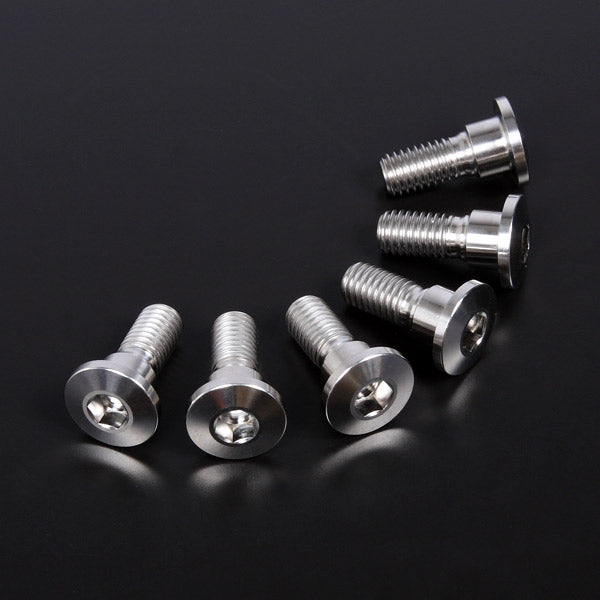 Z-Titanium B Disc Bolt Set, Thin Head, φ10-M8x22, 6 pcs
