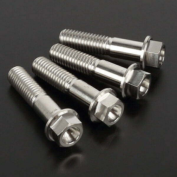 Z-Titanium Flange Bolt Set M8 4pcs 35mm